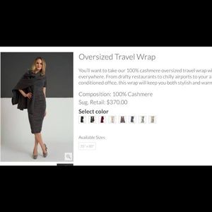 NWT Captiva Cashmere wrap